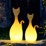 Sculptural Solar Animal Garden Light with Dimmable RGB LED
