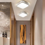 Lumina Square LED Flush Mount Ceiling Light in Acrylic and Metal